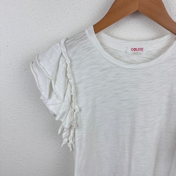 Goldie Lewinter Ruffle Sleeve T-Shirt - Picture 3 of 6